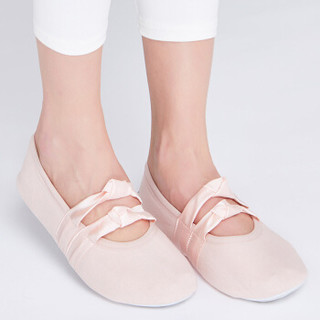 乐孕月子鞋包跟防滑软底芭蕾孕妇拖鞋产后平底坐月子鞋温馨粉240mm
