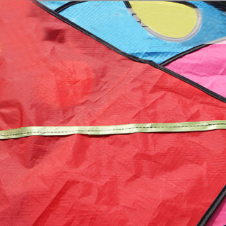 可爱布丁 风筝线轮大号卡通户外亲子玩具 2米蝴蝶彩虹款+连接器+小风筝送300米线轮六一儿童节礼物