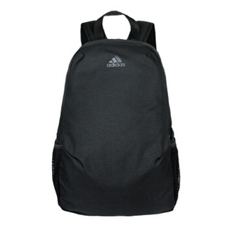 adidas 阿迪达斯 男女款休闲运动双肩背包 学生书包 旅行背包 CG1525 黑色