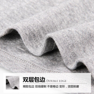 Langsha 浪莎 男士背心纯棉修身型紧身运动健身打底透气白色夏季潮青年 灰色 XL R6217 (灰色、XL)