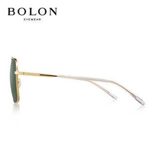 暴龙BOLON太阳镜男款经典时尚太阳眼镜方形飞行员墨镜BL7023C60