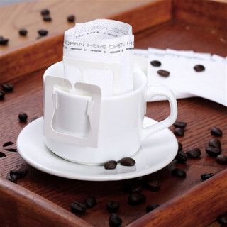 新鲜生活  挂耳式咖啡滤袋 茶叶过滤袋10只装 （7cm*9cm）SH-7481