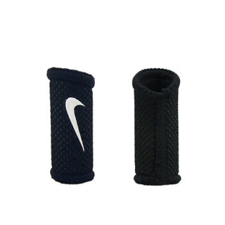 NIKE耐克篮球护指 运动护具 指关节护指套 手指扭伤护具 2个装 黑色 NKS05010 S