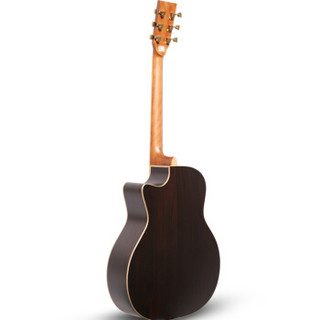拉维斯（Nightwish）单板吉他进阶民谣木吉它jita乐器 N-800GAC 40寸单板缺角哑光