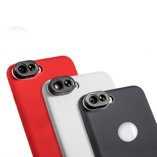 思锐（SIRUI）iphone7P/8P手机保护壳 手机广角长焦双镜头手机壳（墨灰）