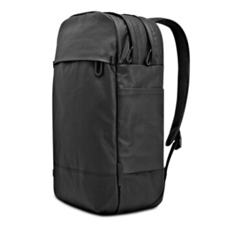 INCASE Leather & Canvas 双肩包 15英寸 Macbook Pro 苹果笔记本电脑包 旅行商务背包 黑色