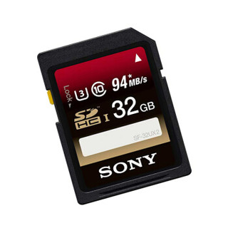 索尼（SONY）32G存储卡 SF-32UX2 SDHC UHS-I 内存卡/SD卡 94MB/S读取速度