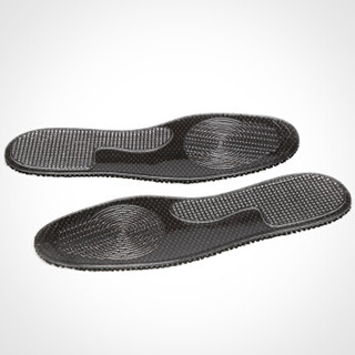 通克 TONGKE 鞋垫运动鞋垫减震增高吸汗舒适皮鞋男女士 GEL PU黑色 M（39-41）