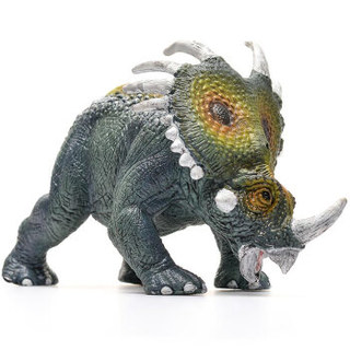 爸爸妈妈（babamama）恐龙 小美甲龙 戟龙模型 侏罗纪动物模型玩具 两只装 666-3