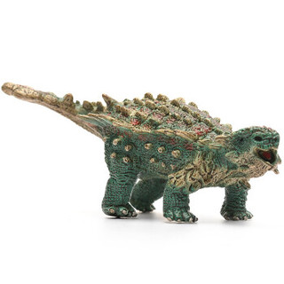 爸爸妈妈（babamama）恐龙 小美甲龙 戟龙模型 侏罗纪动物模型玩具 两只装 666-3