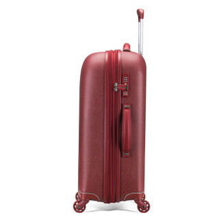 Lipault 拉杆箱万向轮拉杆箱20英寸时尚拉链密码箱可扩展行李箱 P67*05002 红色
