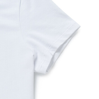 EA7 EMPORIO ARMANI阿玛尼奢侈品女士短袖针织T恤衫3ZTT81-TJ12Z WHITE-1100 XS