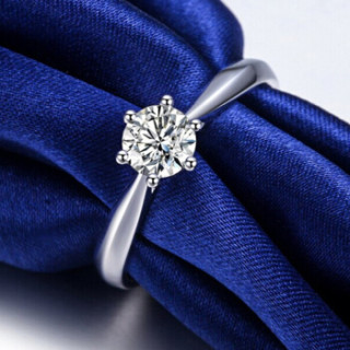 商品花好玉缘 钻戒女 50分钻石 pt950铂金白金钻石戒指女戒 结婚求婚