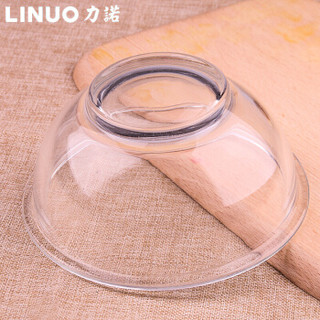 力诺（LINUO）玻璃沙拉碗泡面汤碗 微波炉烤箱适用三件套（490ml+880ml+1400ml）