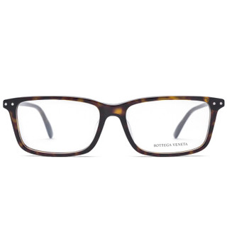 葆蝶家Bottega Veneta eyewear 光学镜架男款 近视眼镜 BV0163OA-002 哈瓦那色镜框 55mm