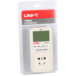 UNI-T 优利德 UT230C-II 功率插座 家用功率检测器