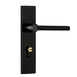 梅花（BLOSSOM）门锁 室内门锁静音房门锁 木门锁 防水防锈锁具MA5860-A246砂黑