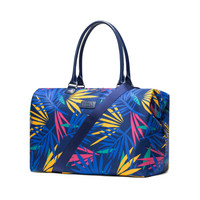 Lipault 行李袋 树叶印花织物手提包女士短途旅行袋 P72*23002 蓝色