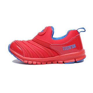 天美意（TEENMIX）童鞋男童女童轻便透气休闲鞋儿童运动鞋DX0220 红色 35码