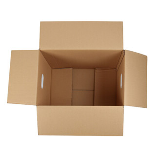 真居（zhenju）搬家纸箱子塑料扣手 60*40*50cm 打包快递箱 行李箱收纳箱收纳盒储物整理箱 包装纸盒批发