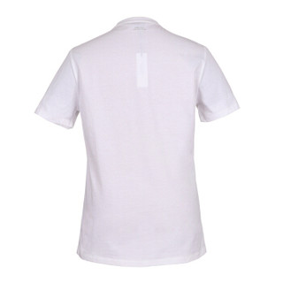 VERSACE 范思哲 奢侈品 春夏款 男士白色棉质圆领印花短袖T恤 V800683 VJ00496 V1001