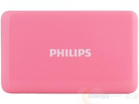 PHILIPS 飞利浦 5000毫安 移动电源/充电宝 聚合物 双USB输出 DLP6060 粉色