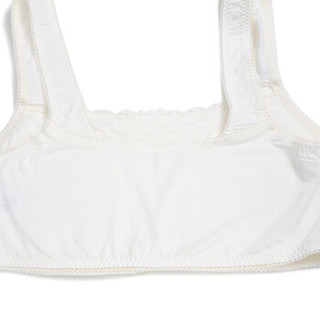 爱慕儿童内衣钻石牛奶一阶段短背心式少女文胸发育期小学初中女学生内衣 AJ115V61白色160
