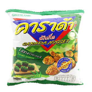 泰国进口 休闲零食 小吃 卡啦哒 Carada 海苔米球（膨化食品）17g