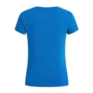 GIORGIO ARMANI 乔治·阿玛尼 奢侈品女士短袖针织T恤衫  00003214436