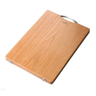 原森太 橡木整木菜板实木砧板厨房切菜板加厚案板家用擀面板45*30*2.8