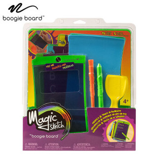 Boogie Board  Magic Sketch 8.5英寸 彩色透明儿童电子画板涂鸦写字板 电子手写板黑板