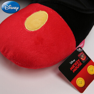 迪斯尼（Disney）米奇连帽U型枕 颈枕 午休便携 毛绒枕 居家用品办公室必备旅行神器