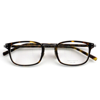 MASUNAGA增永眼镜男女复古全框眼镜架配镜近视光学镜架GMS-820 #13 玳瑁色