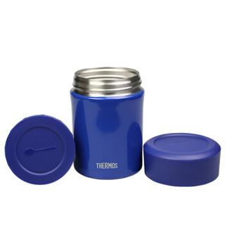 THERMOS 膳魔师 TCLA-470-S DBL 不锈钢焖烧杯 470ml 宝石蓝