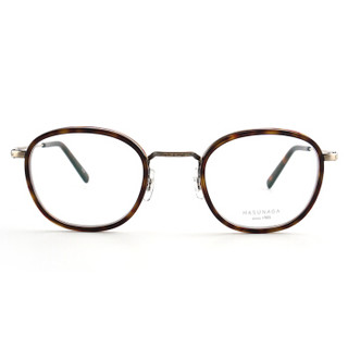 masunaga 增永眼镜男女复古全框眼镜架配镜近视光学镜架GMS-824 #33 玳瑁色
