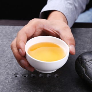 魔都 茶杯 便携旅行陶瓷功夫茶具套装家用办公户外车载日式简易单人快客杯泡茶杯子带茶漏杯套 GYBL448 红色