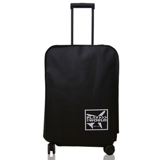 耶洛谜（yeluomi） 旅行箱保护套无纺布行李箱套拉箱防尘罩加厚耐磨托运套 28英寸 玫红色