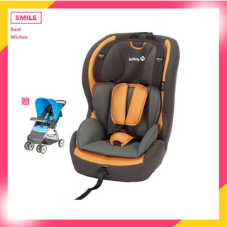 Safety 1st汽车儿童安全座椅Primaryfix(浅橘色)9个月-12岁Air Protect专利防撞系统 Isofix/Latch 侧翼保护