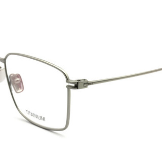 蔡司眼镜（Zeiss Eyewear）男女款 全框银色镜框眼镜框眼镜架 ZS-85008-F020 58MM