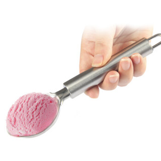 欧橡 OAK 圆管雪糕勺2只装 不锈钢冰激凌勺挖球器 自融式不粘雪糕勺水果挖球勺创意工具 OX-C230