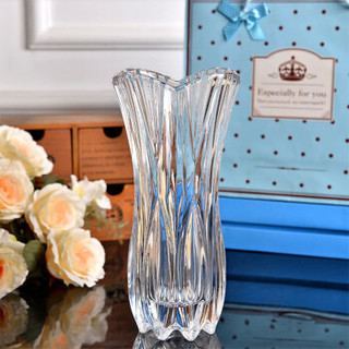 FOOJO透明玻璃花瓶 水培绿植富贵竹花艺瓶 客厅餐桌装饰摆件
