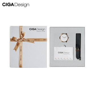 CIGA Design D007-2-1B 男士石英手表