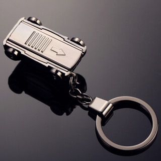 正牌（zobo）汽车钥匙圈USB充电点烟器迷你车模钥匙环 汽车挂饰生日礼物 ZB-583黑色