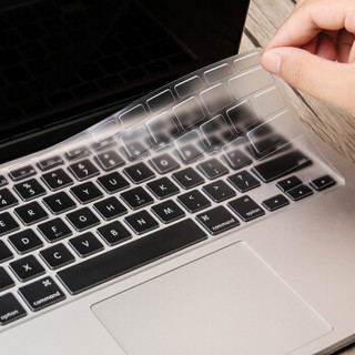 JRC Mac苹果笔记本老款Air13.3英寸电脑macbook键盘膜A1369/A1466保护膜 全透明超薄TPU键盘膜
