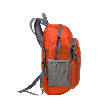 SUISSEWIN 瑞世 休闲包 户外运动旅行包超薄轻便双肩包可折叠收纳包 SNK2308橙色