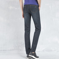 雅鹿 男士牛仔裤长裤休闲裤男装潮流韩版时尚男裤子 18550008