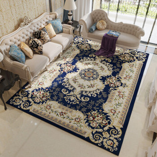 港龍 欧式地毯客厅茶几沙发地毯卧室满铺床头毯书房地毯 06B 160*230cm