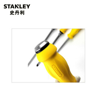 史丹利（Stanley）一字加力通体螺丝批 5mm 6mm 8mm 系列可砸螺丝刀  6x100mm 61-889-23