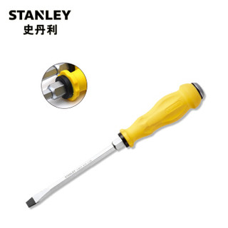 史丹利（Stanley）一字加力通体螺丝批 5mm 6mm 8mm 系列可砸螺丝刀  8mmx200mm 61-893-23