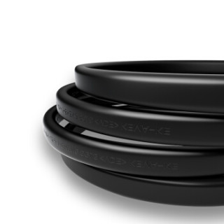 山泽(samzhe)国标2两孔八8字尾电源线 led小台灯tcl电视音响充电器两